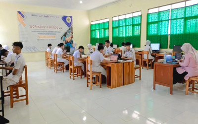 SMK Negeri 2 Indramayu Gelar Tes Kompetensi Akademik (TKA) 2025 bagi Murid Kelas XII