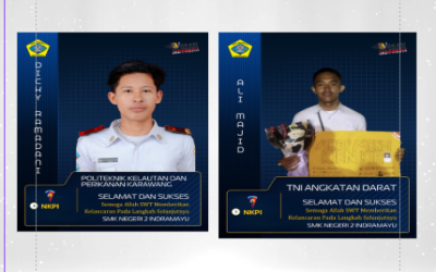 Dua Alumni NKPI SMKN 2 Indramayu Raih Prestasi Membanggakan: Dicky Ramadani Lolos Seleksi Politeknik KP Karawang, Ali Majid Diterima di TNI AD